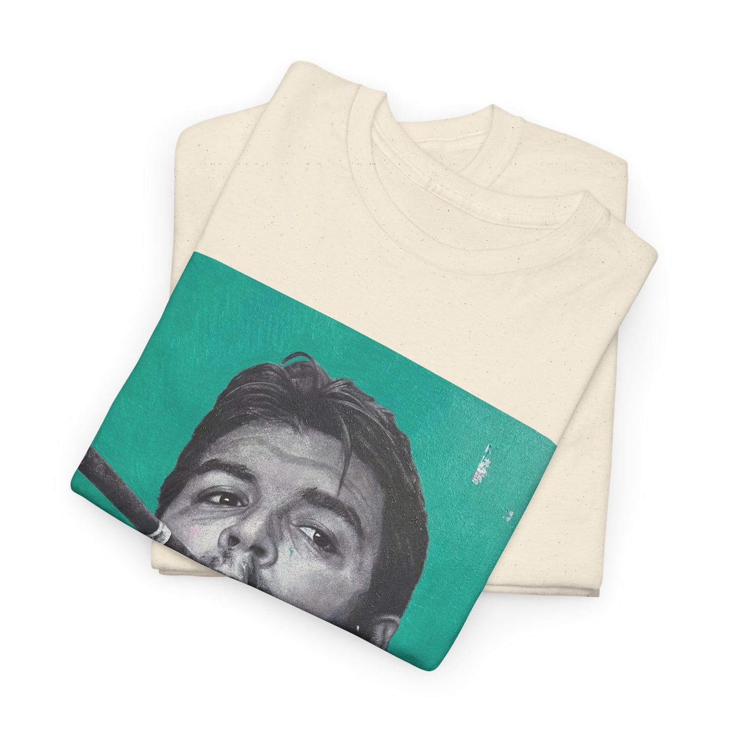 T-Shirt - Che Guevara Smoking Cigar Portrait by James Earley