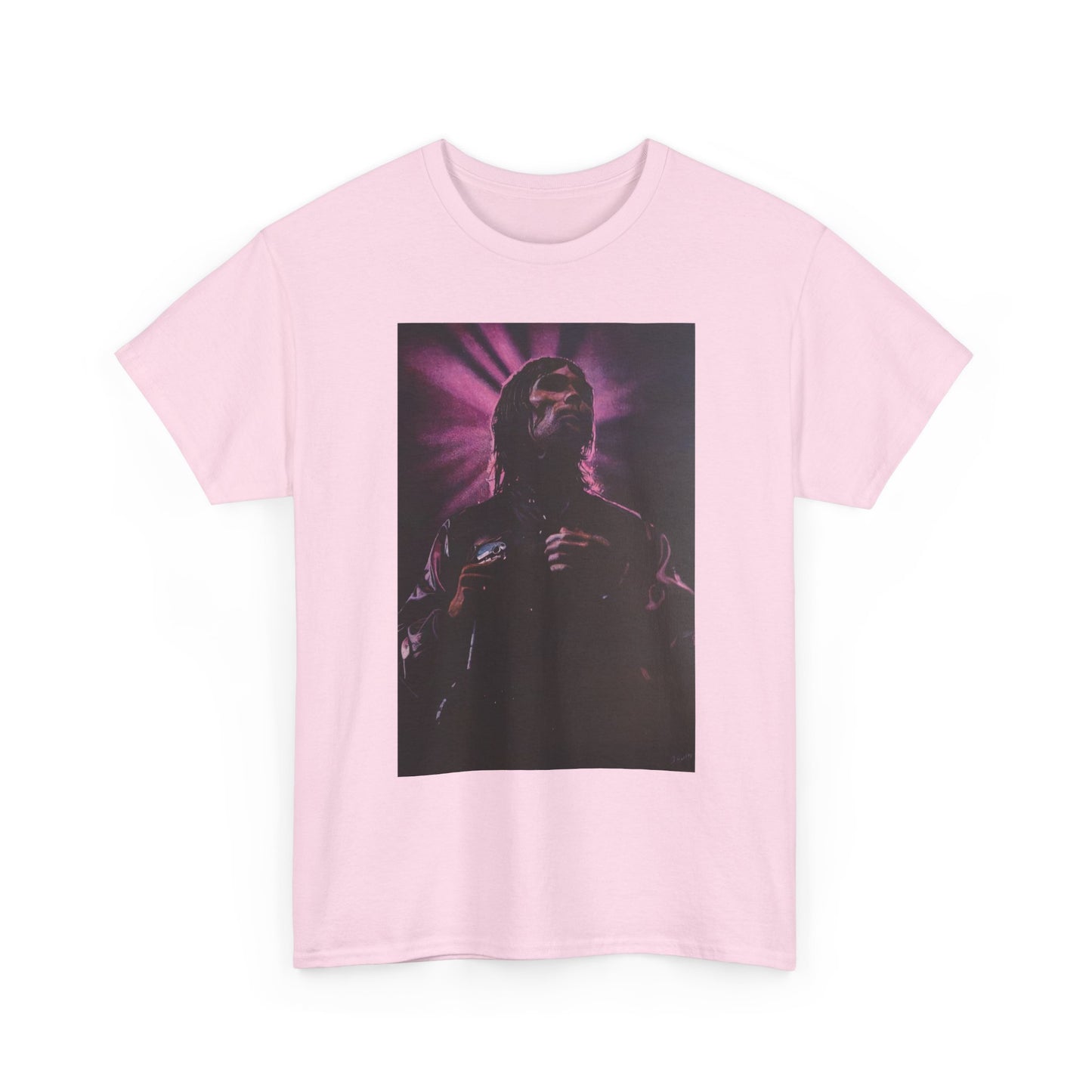 "Iconic Spirit: Ian Brown in Vibrant Reverie" T-shirt of Ian Brown