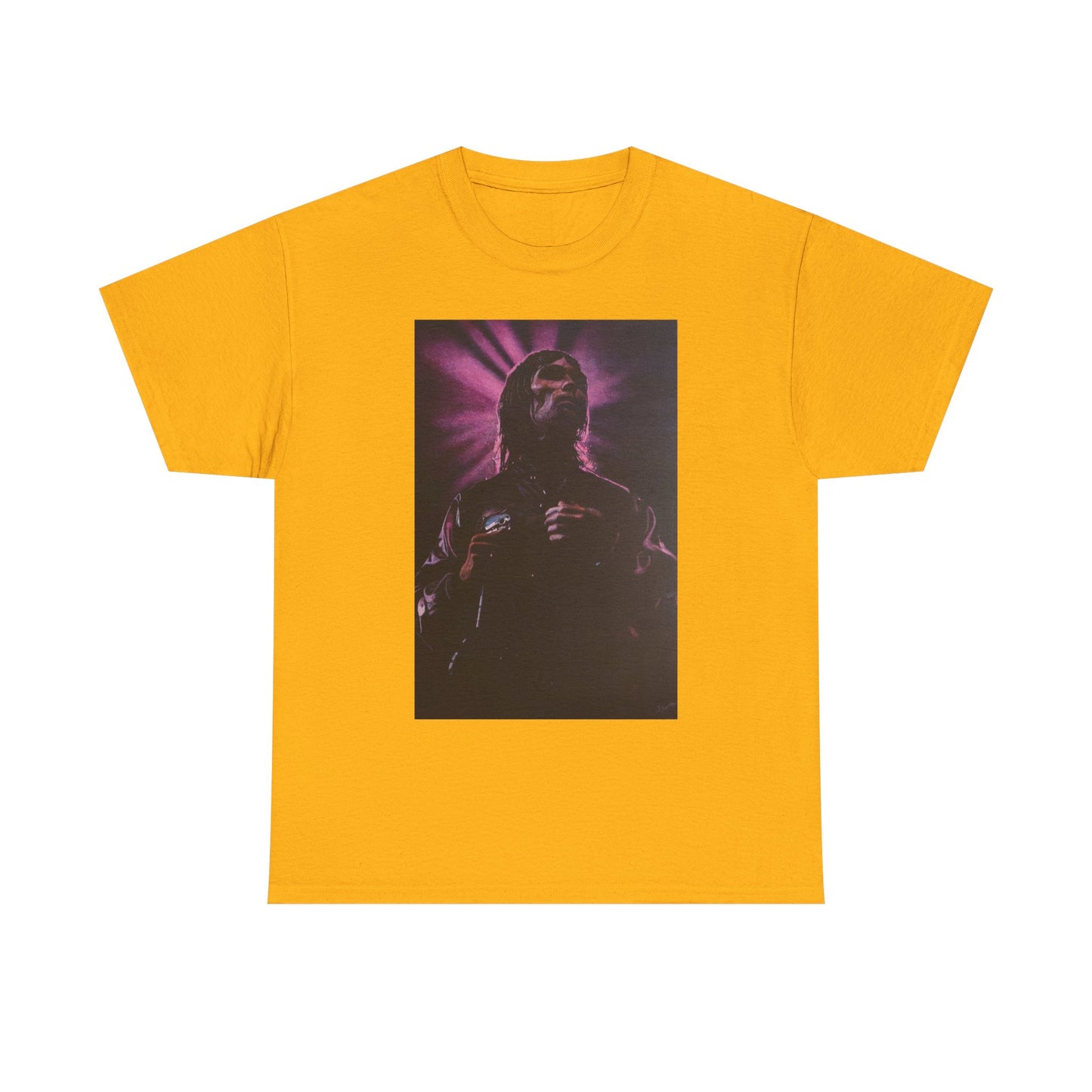 "Iconic Spirit: Ian Brown in Vibrant Reverie" T-shirt of Ian Brown