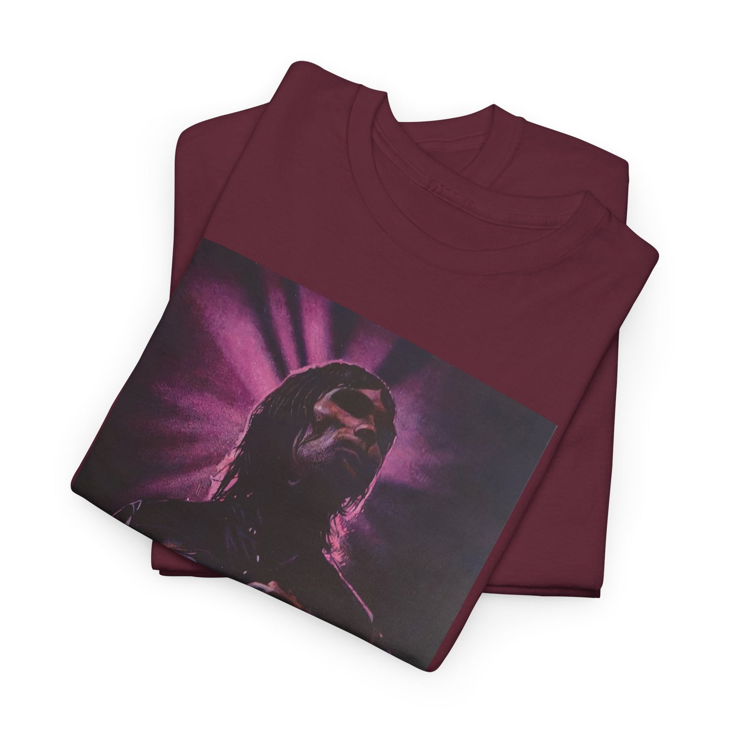 "Iconic Spirit: Ian Brown in Vibrant Reverie" T-shirt of Ian Brown