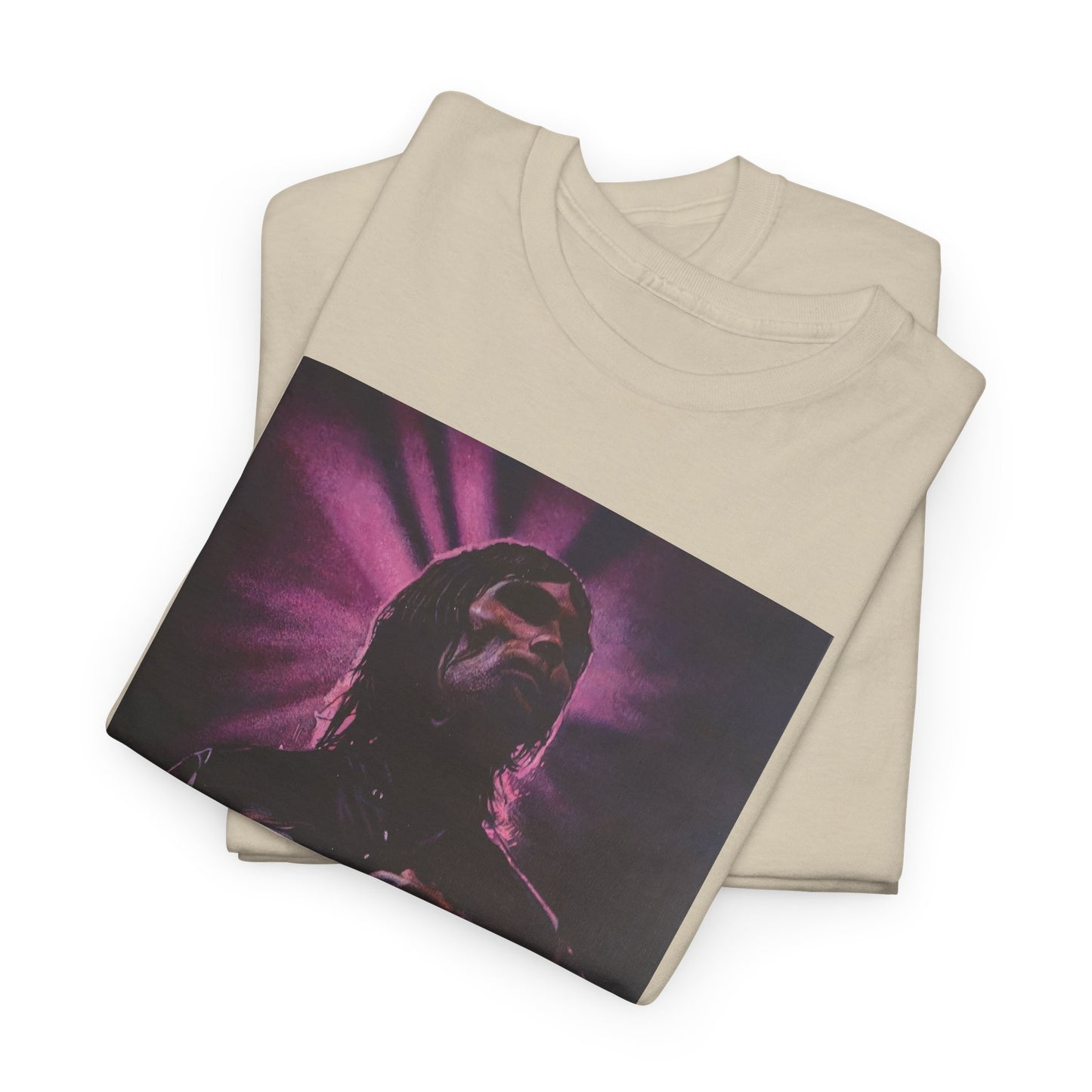 "Iconic Spirit: Ian Brown in Vibrant Reverie" T-shirt of Ian Brown