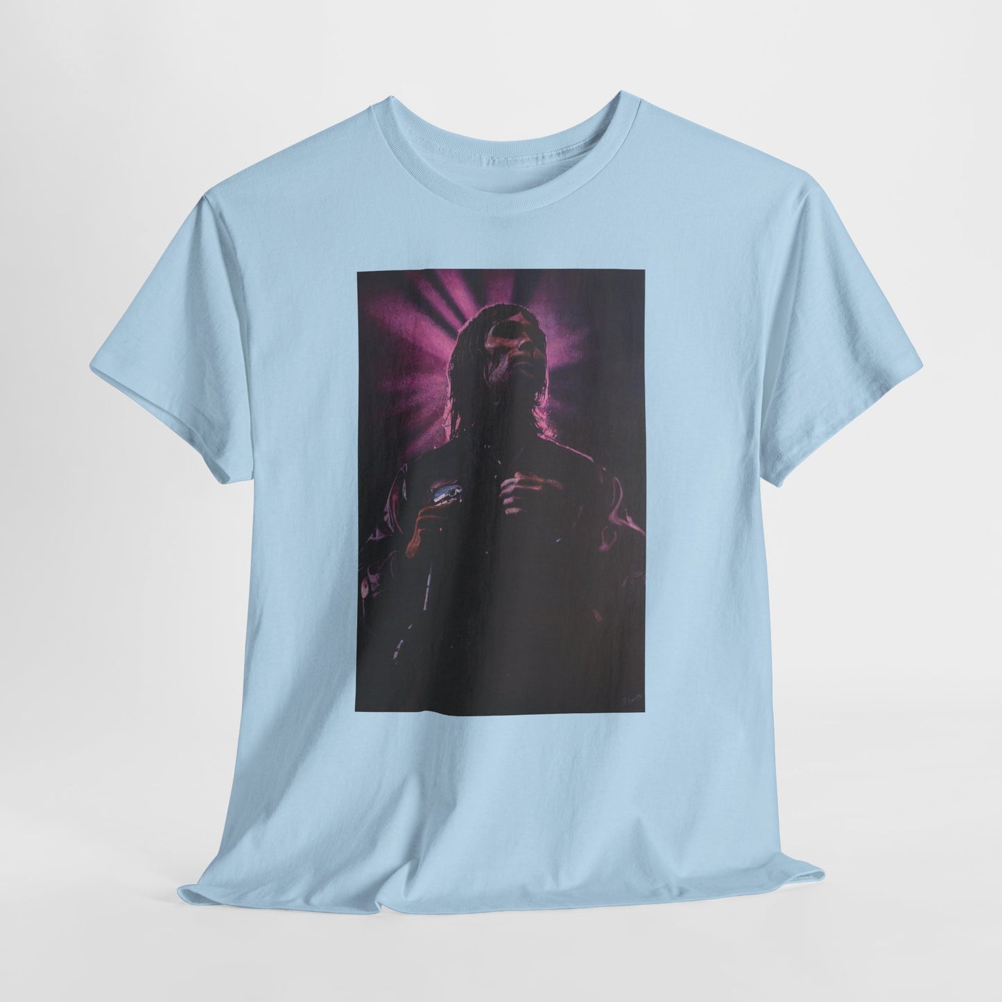 "Iconic Spirit: Ian Brown in Vibrant Reverie" T-shirt of Ian Brown