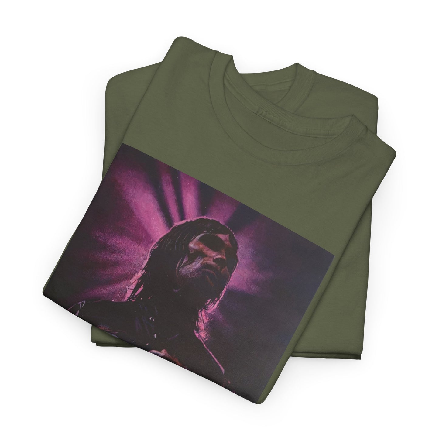 "Iconic Spirit: Ian Brown in Vibrant Reverie" T-shirt of Ian Brown