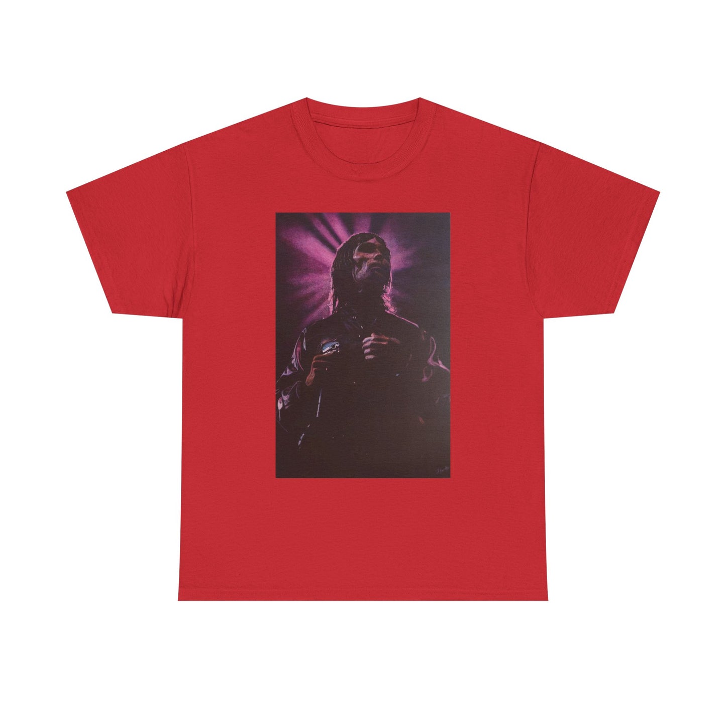 "Iconic Spirit: Ian Brown in Vibrant Reverie" T-shirt of Ian Brown