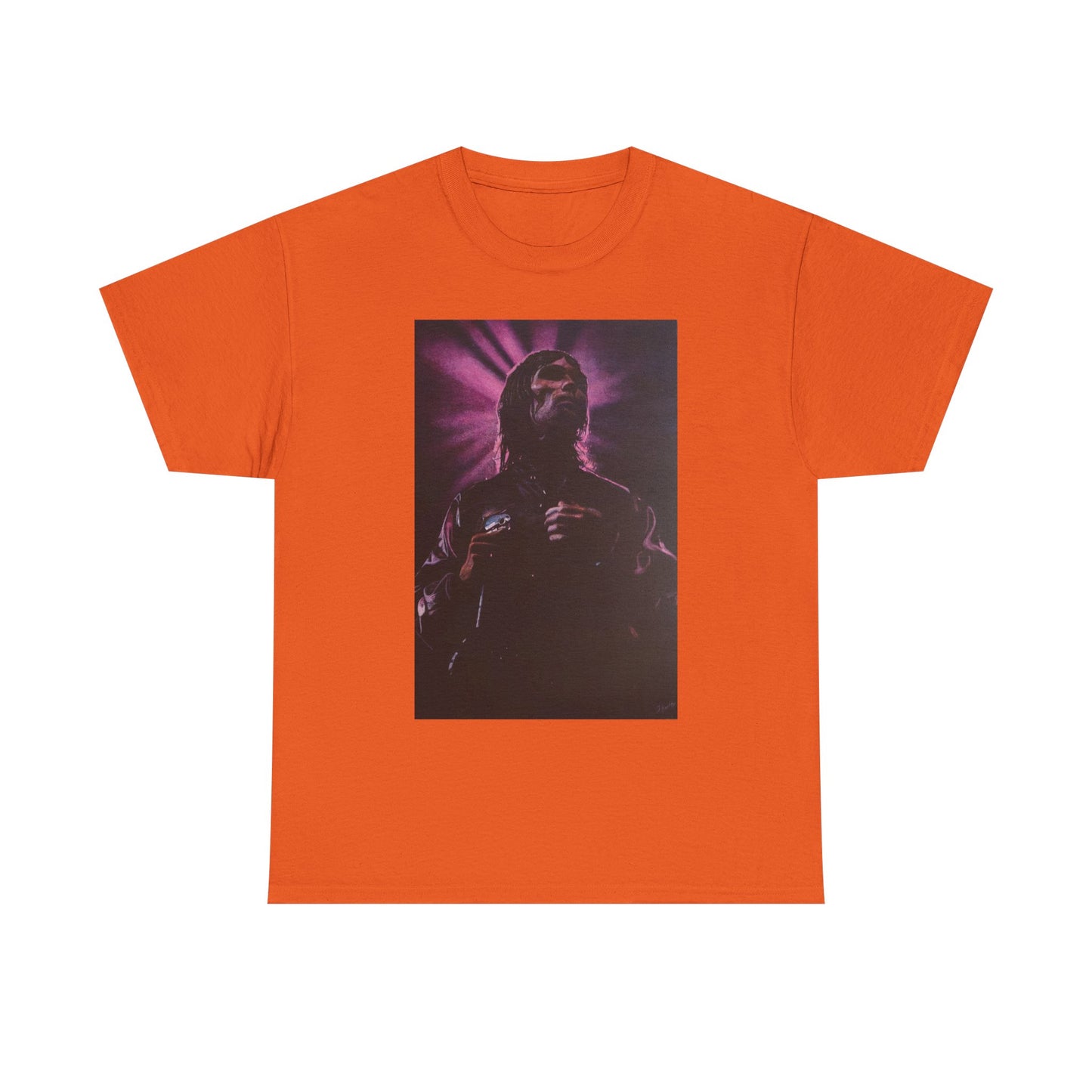 "Iconic Spirit: Ian Brown in Vibrant Reverie" T-shirt of Ian Brown