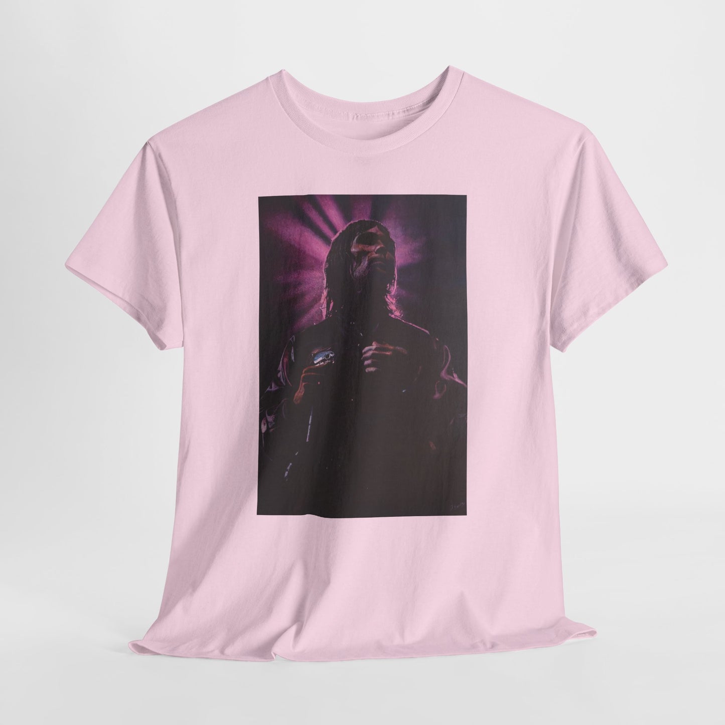 "Iconic Spirit: Ian Brown in Vibrant Reverie" T-shirt of Ian Brown