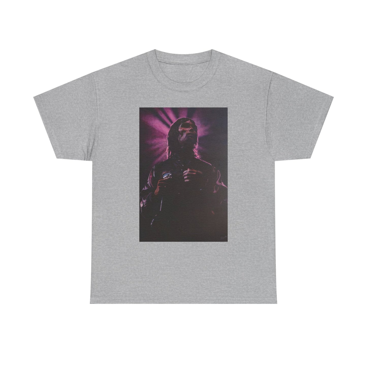 "Iconic Spirit: Ian Brown in Vibrant Reverie" T-shirt of Ian Brown