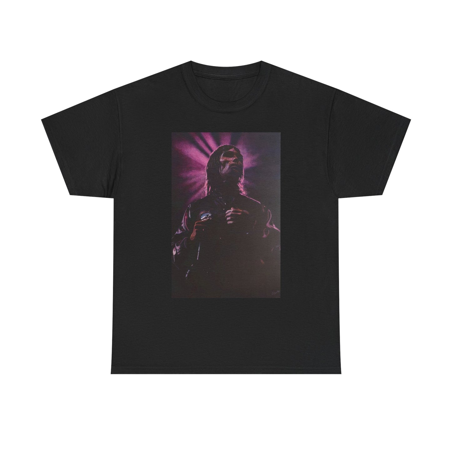 "Iconic Spirit: Ian Brown in Vibrant Reverie" T-shirt of Ian Brown