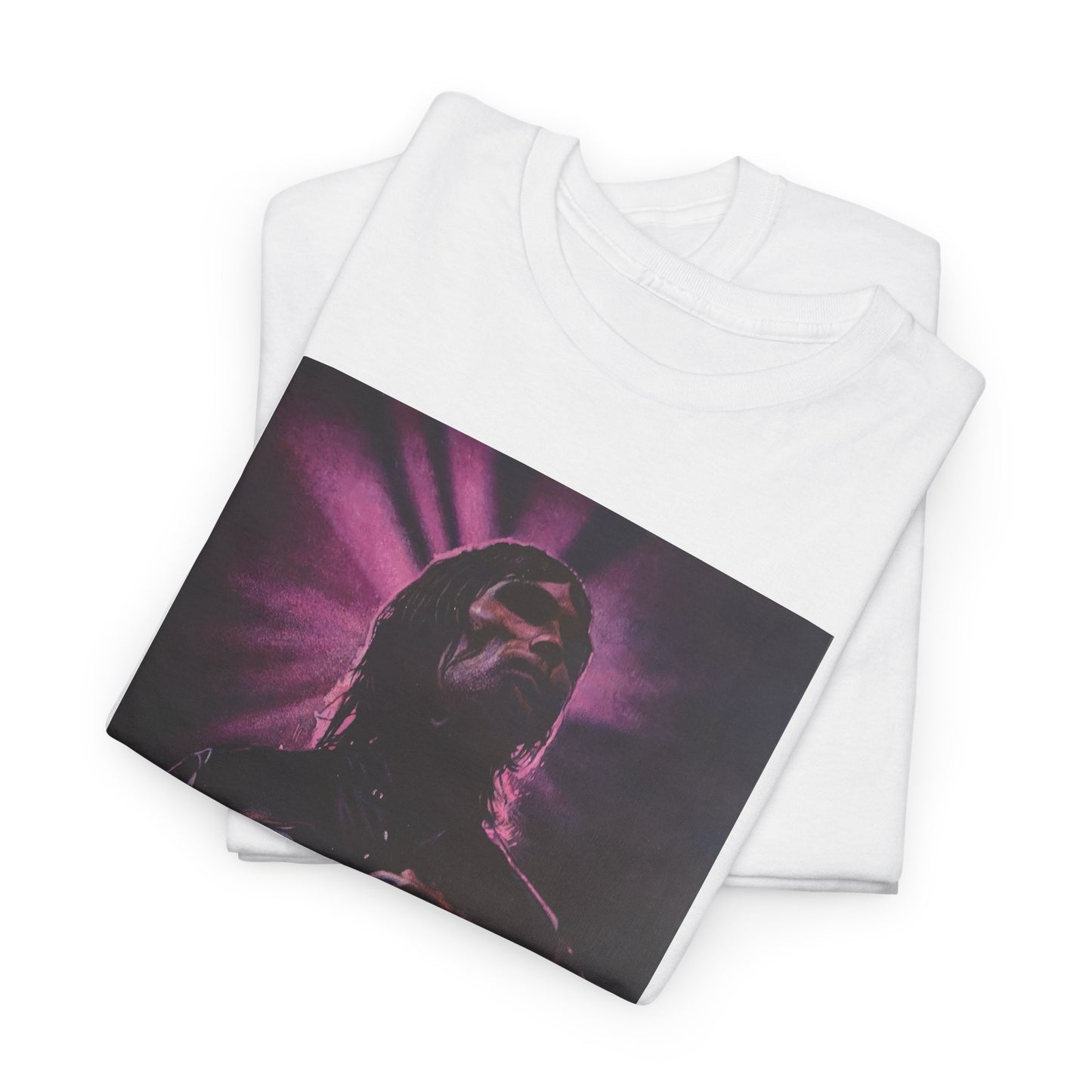"Iconic Spirit: Ian Brown in Vibrant Reverie" T-shirt of Ian Brown