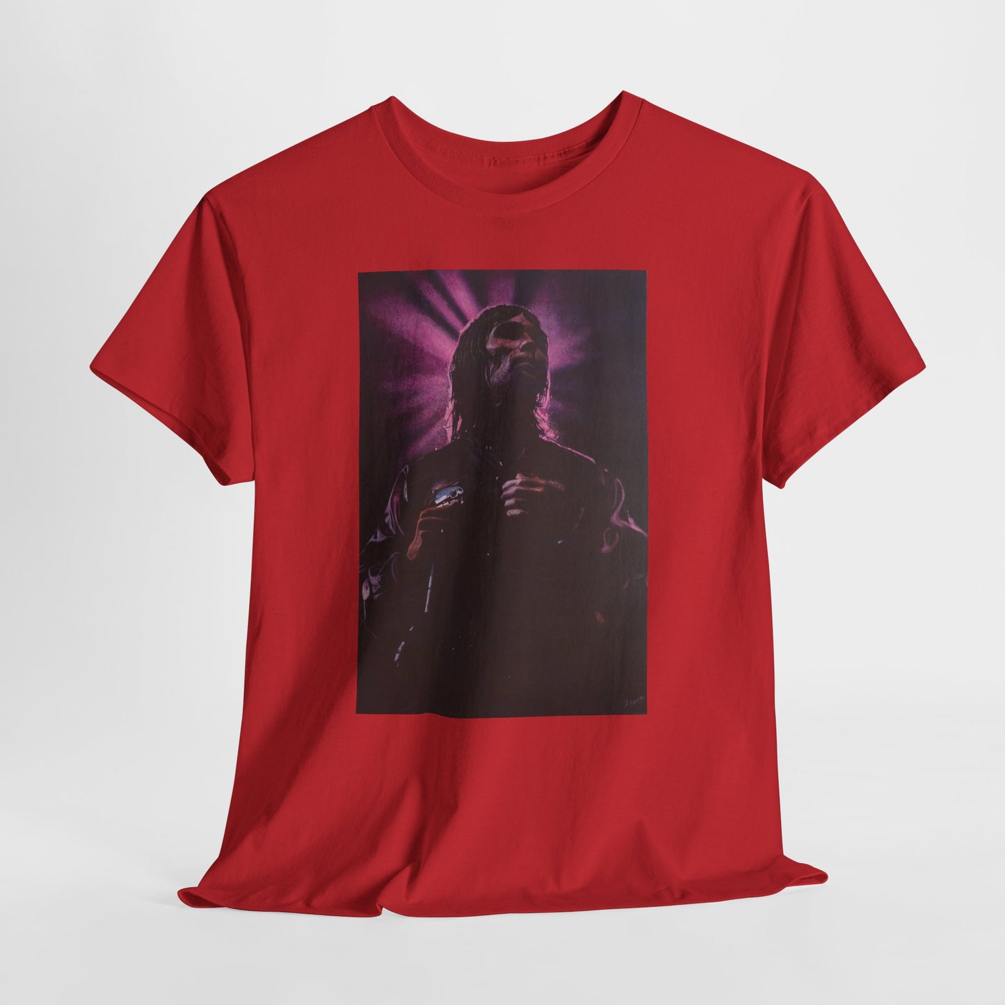 "Iconic Spirit: Ian Brown in Vibrant Reverie" T-shirt of Ian Brown