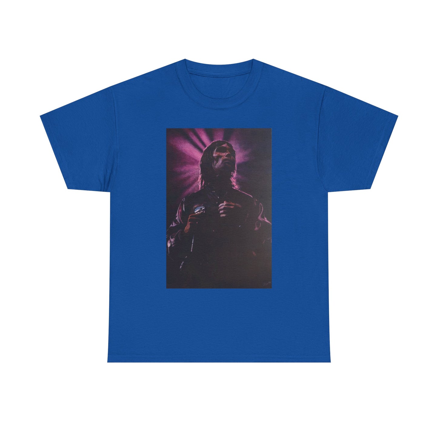"Iconic Spirit: Ian Brown in Vibrant Reverie" T-shirt of Ian Brown
