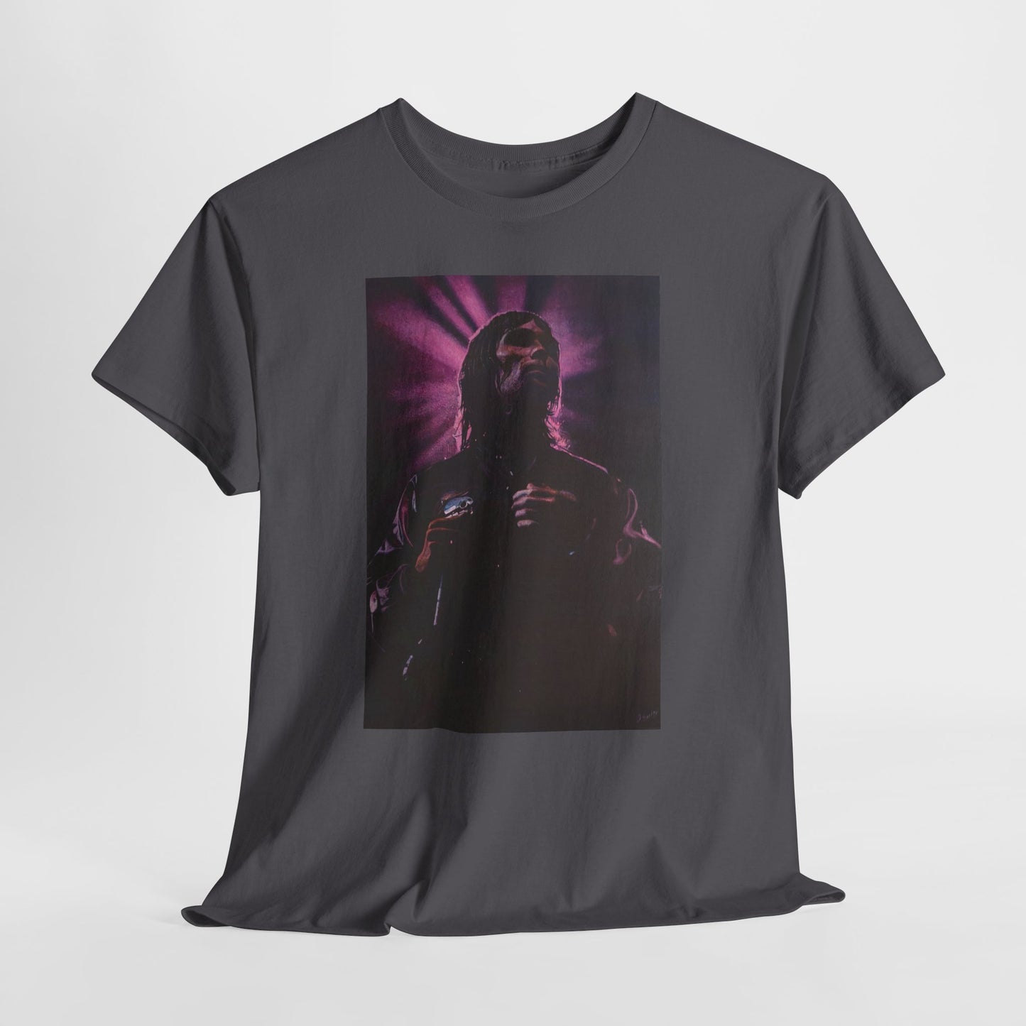 "Iconic Spirit: Ian Brown in Vibrant Reverie" T-shirt of Ian Brown