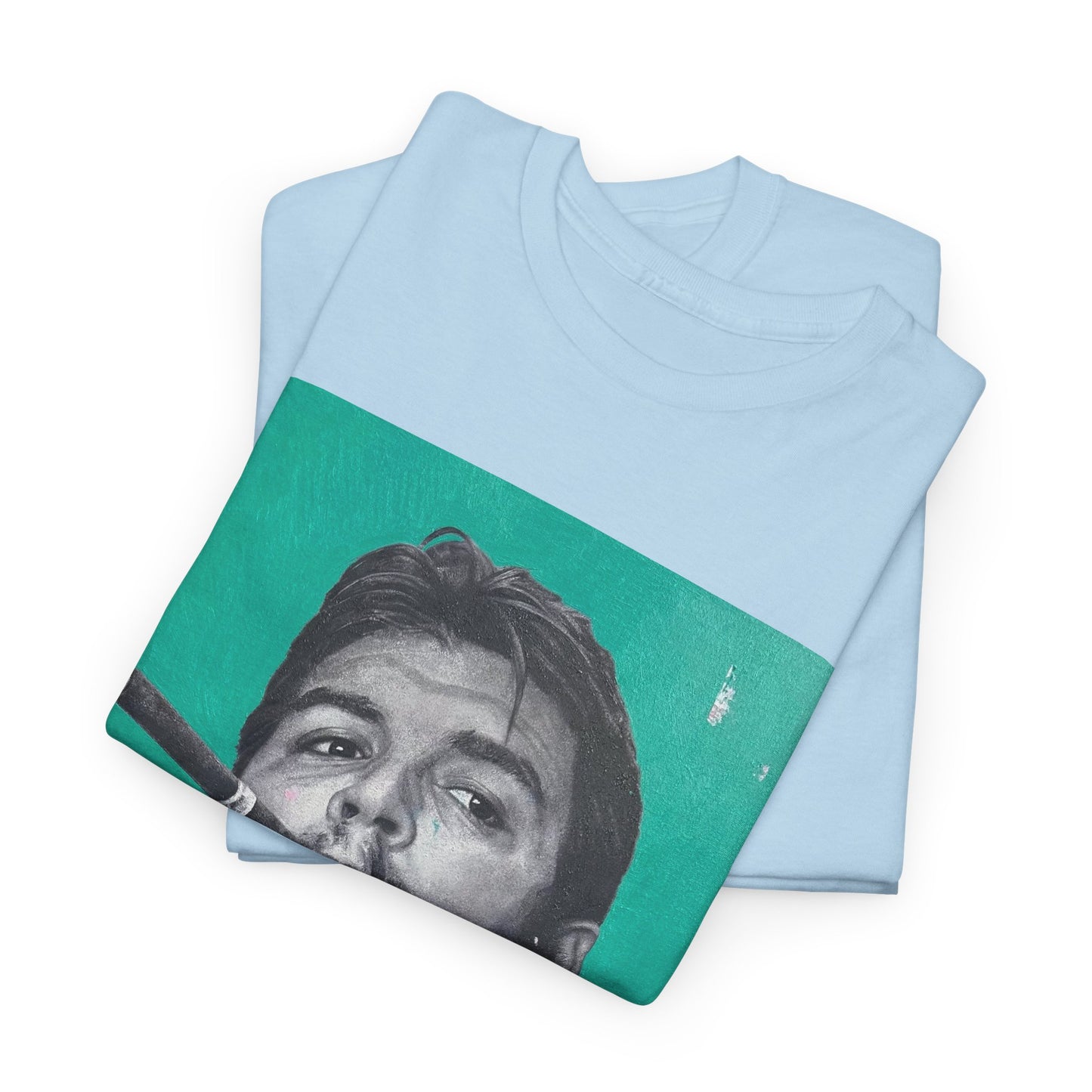 T-Shirt - Che Guevara Smoking Cigar Portrait by James Earley