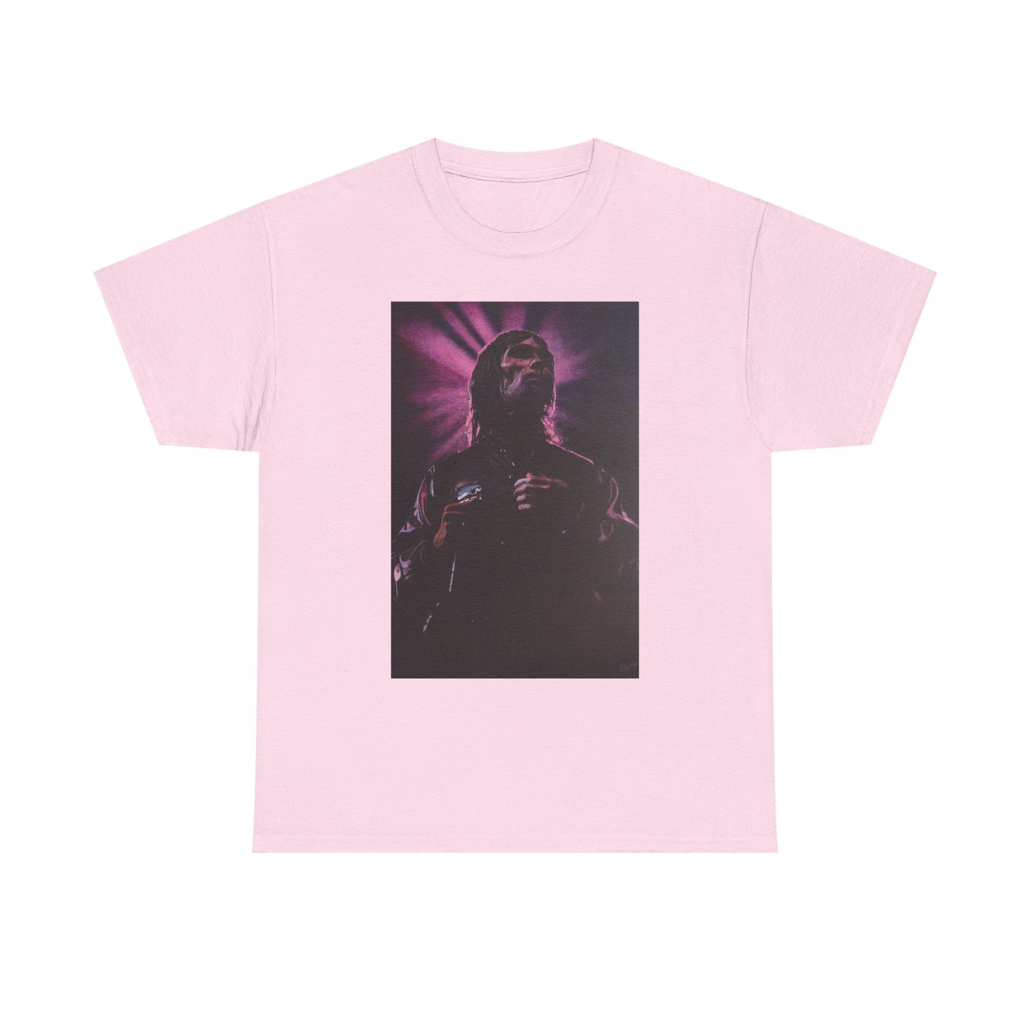 "Iconic Spirit: Ian Brown in Vibrant Reverie" T-shirt of Ian Brown