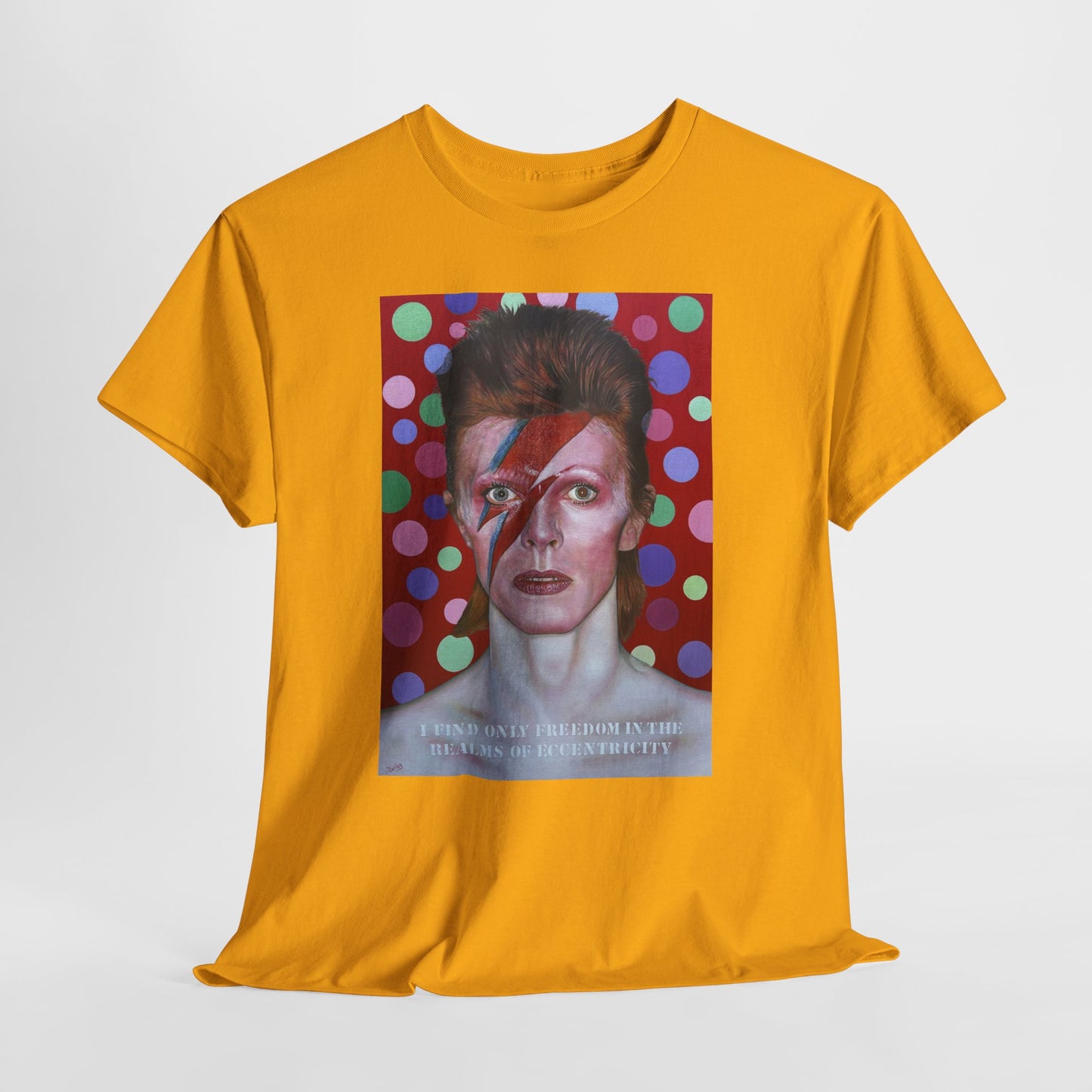 "Starman Spirit: David Bowie Tribute T-Shirt"
