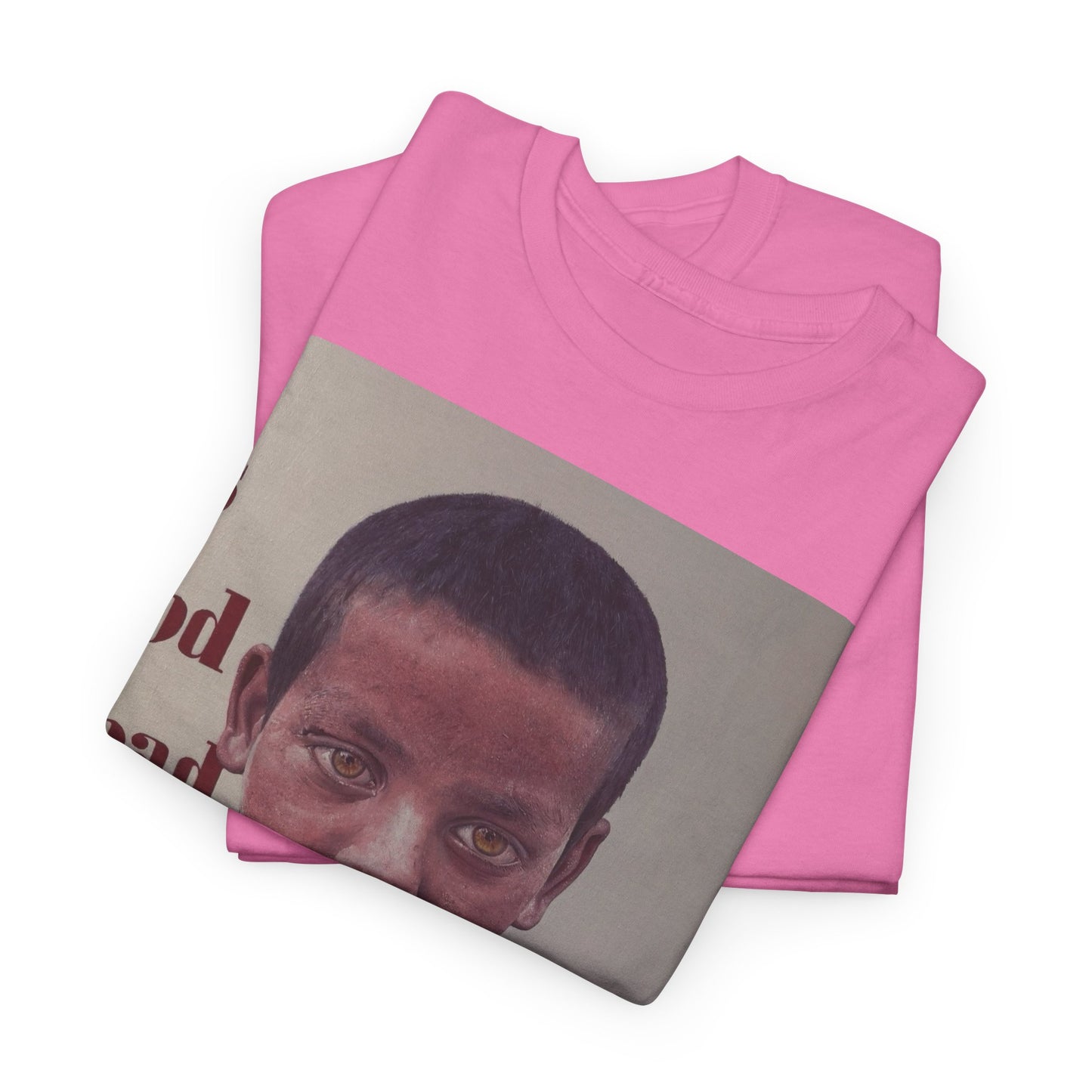 T-Shirt - Is God Dead Syrian Boy War Painting by James Earley
