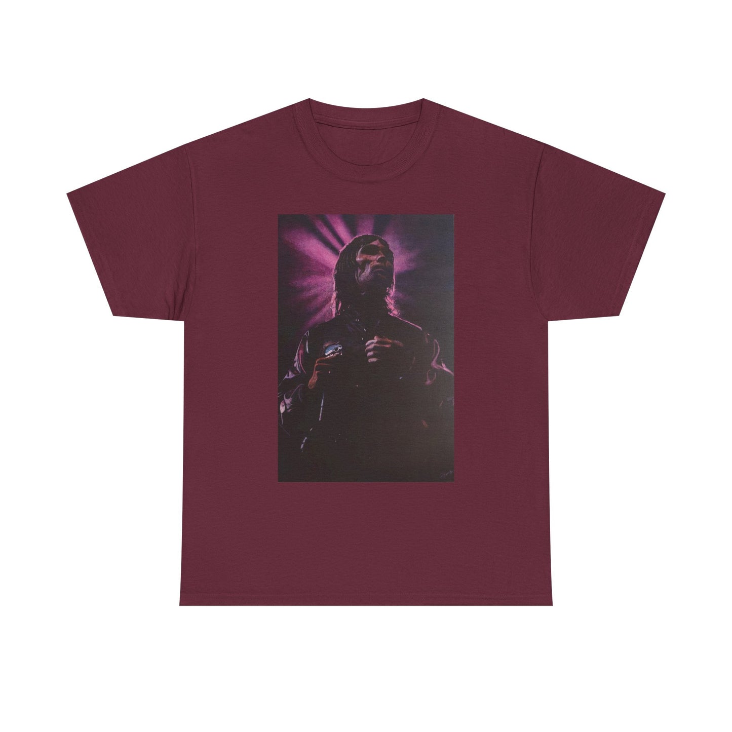 "Iconic Spirit: Ian Brown in Vibrant Reverie" T-shirt of Ian Brown
