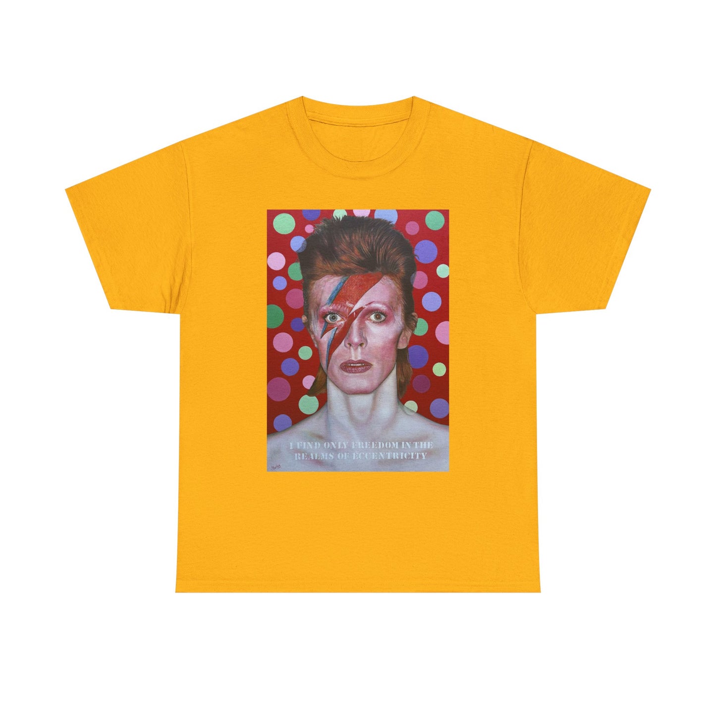 "Starman Spirit: David Bowie Tribute T-Shirt"