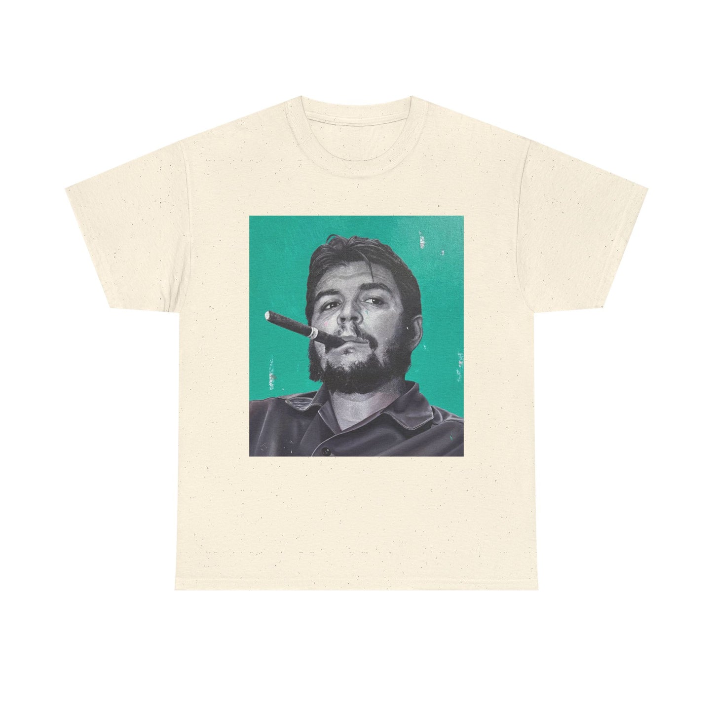 T-Shirt - Che Guevara Smoking Cigar Portrait by James Earley
