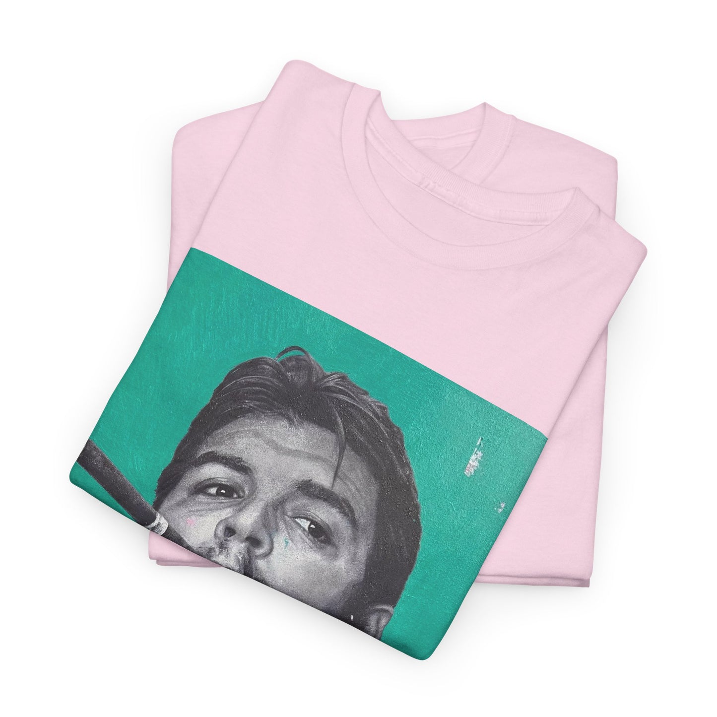 T-Shirt - Che Guevara Smoking Cigar Portrait by James Earley