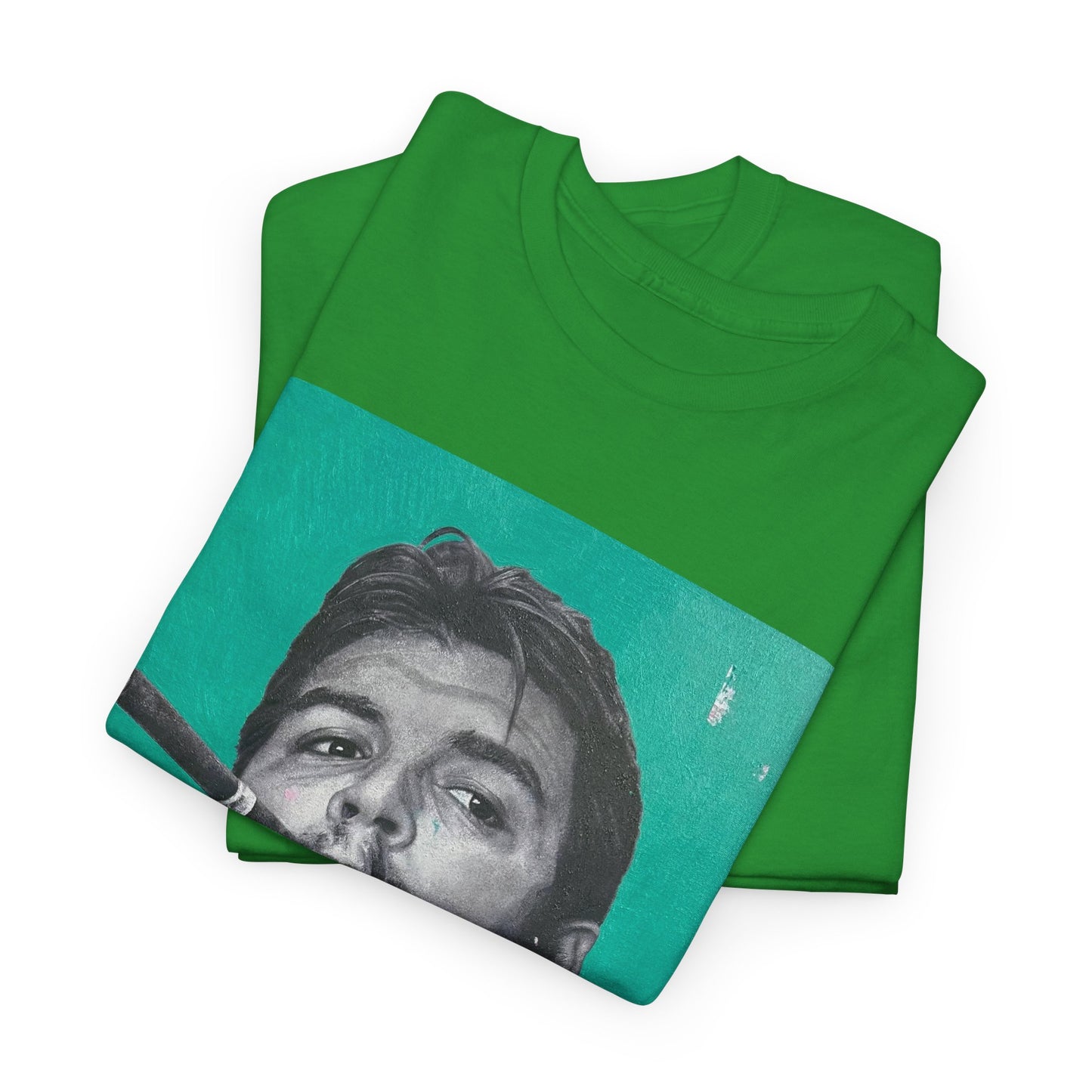 T-Shirt - Che Guevara Smoking Cigar Portrait by James Earley