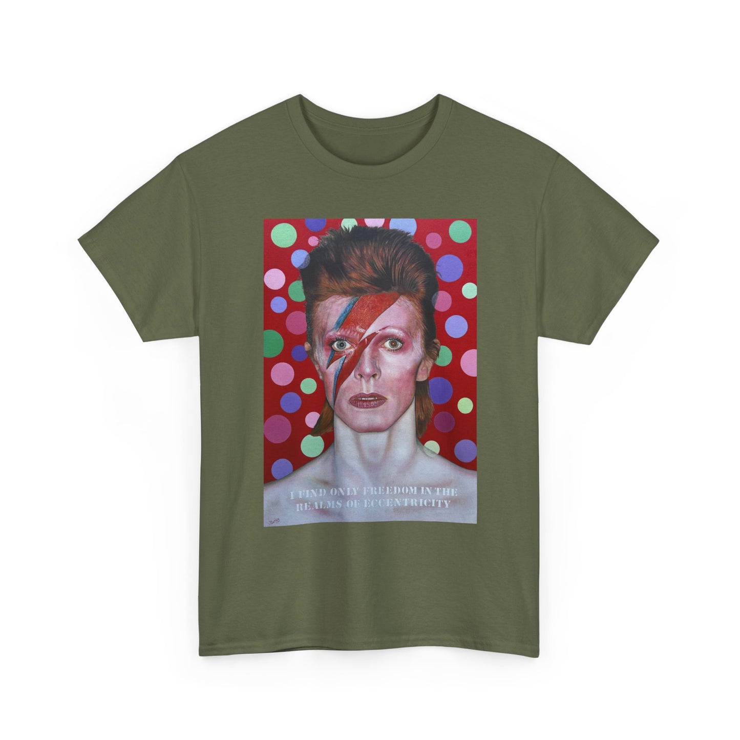 "Starman Spirit: David Bowie Tribute T-Shirt"