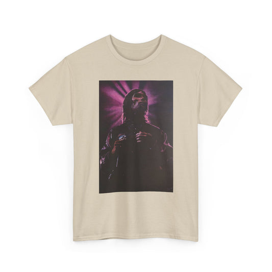 "Iconic Spirit: Ian Brown in Vibrant Reverie" T-shirt of Ian Brown