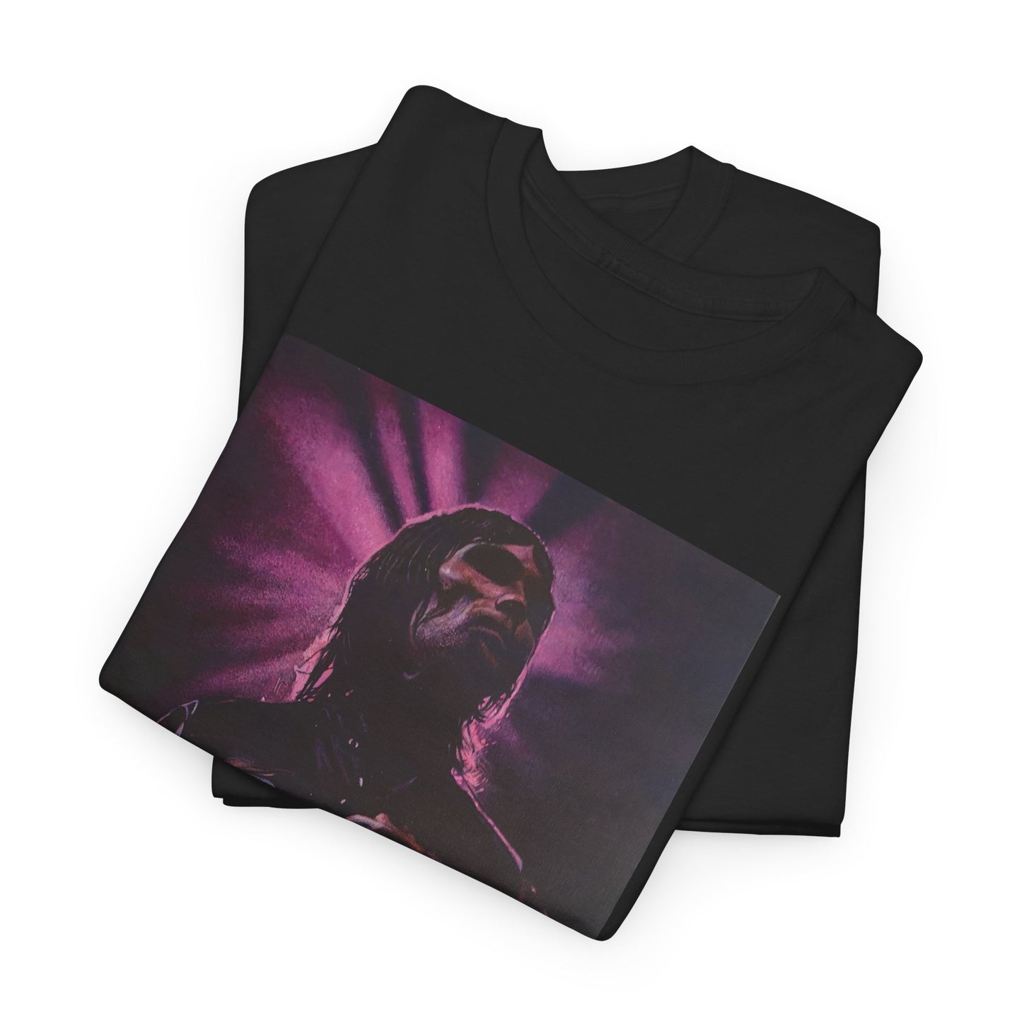 "Iconic Spirit: Ian Brown in Vibrant Reverie" T-shirt of Ian Brown