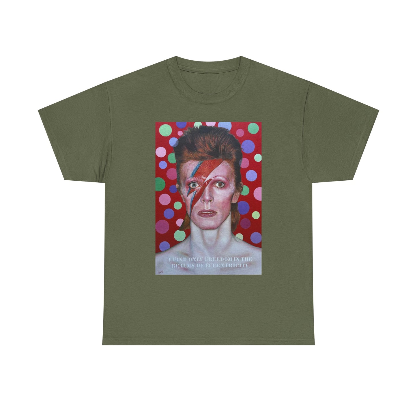 "Starman Spirit: David Bowie Tribute T-Shirt"