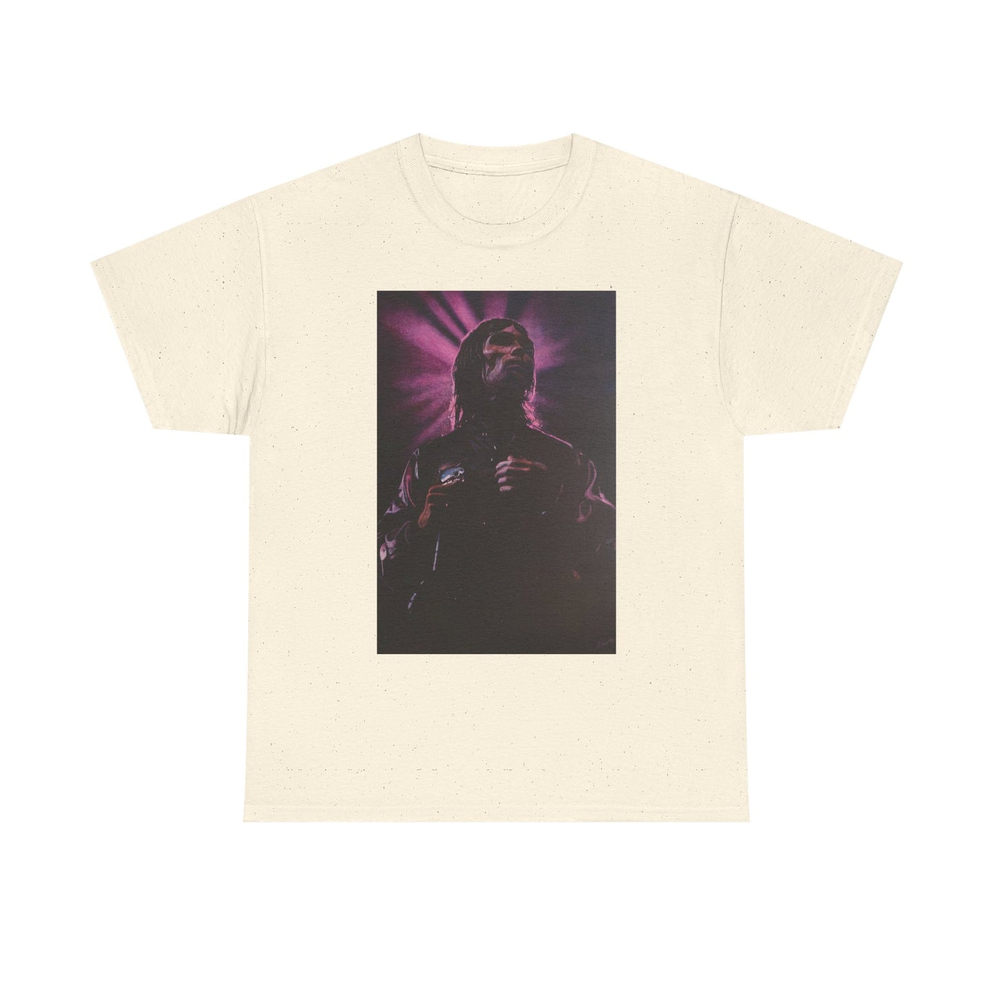 "Iconic Spirit: Ian Brown in Vibrant Reverie" T-shirt of Ian Brown