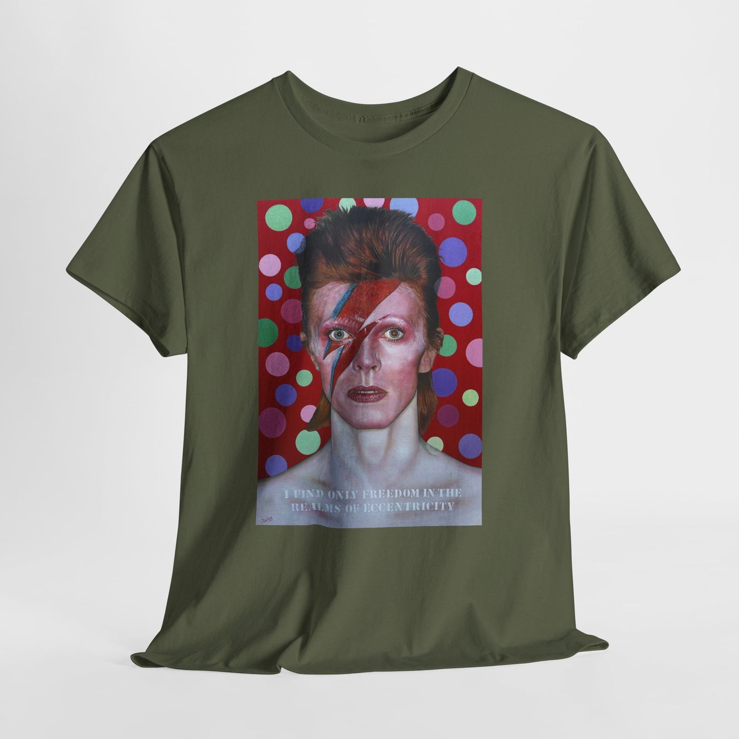 "Starman Spirit: David Bowie Tribute T-Shirt"