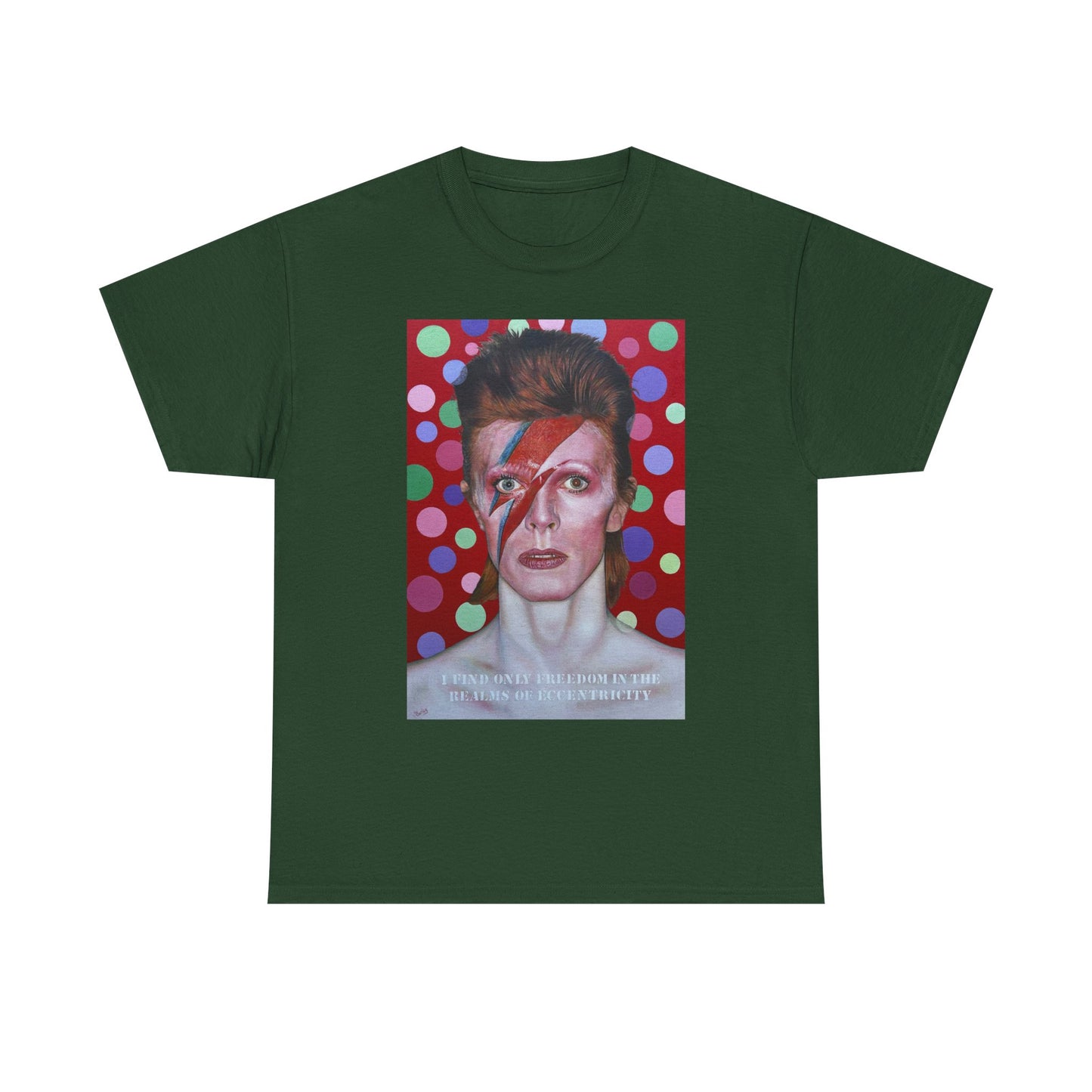 "Starman Spirit: David Bowie Tribute T-Shirt"